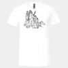3005 - BELLA +CANVAS Unisex Jersey Short-Sleeve V-Neck T-Shirt Thumbnail