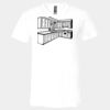 3005 - BELLA +CANVAS Unisex Jersey Short-Sleeve V-Neck T-Shirt Thumbnail