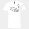 3005 - BELLA +CANVAS Unisex Jersey Short-Sleeve V-Neck T-Shirt Thumbnail