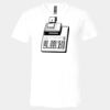 3005 - BELLA +CANVAS Unisex Jersey Short-Sleeve V-Neck T-Shirt Thumbnail