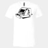 3005 - BELLA +CANVAS Unisex Jersey Short-Sleeve V-Neck T-Shirt Thumbnail