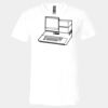 3005 - BELLA +CANVAS Unisex Jersey Short-Sleeve V-Neck T-Shirt Thumbnail