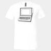 3005 - BELLA +CANVAS Unisex Jersey Short-Sleeve V-Neck T-Shirt Thumbnail