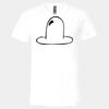 3005 - BELLA +CANVAS Unisex Jersey Short-Sleeve V-Neck T-Shirt Thumbnail