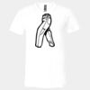 3005 - BELLA +CANVAS Unisex Jersey Short-Sleeve V-Neck T-Shirt Thumbnail