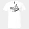 3005 - BELLA +CANVAS Unisex Jersey Short-Sleeve V-Neck T-Shirt Thumbnail
