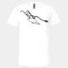 3005 - BELLA +CANVAS Unisex Jersey Short-Sleeve V-Neck T-Shirt Thumbnail