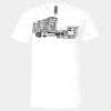 3005 - BELLA +CANVAS Unisex Jersey Short-Sleeve V-Neck T-Shirt Thumbnail