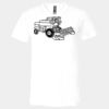 3005 - BELLA +CANVAS Unisex Jersey Short-Sleeve V-Neck T-Shirt Thumbnail