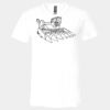 3005 - BELLA +CANVAS Unisex Jersey Short-Sleeve V-Neck T-Shirt Thumbnail
