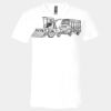 3005 - BELLA +CANVAS Unisex Jersey Short-Sleeve V-Neck T-Shirt Thumbnail
