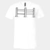 3005 - BELLA +CANVAS Unisex Jersey Short-Sleeve V-Neck T-Shirt Thumbnail
