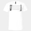 3005 - BELLA +CANVAS Unisex Jersey Short-Sleeve V-Neck T-Shirt Thumbnail