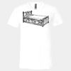 3005 - BELLA +CANVAS Unisex Jersey Short-Sleeve V-Neck T-Shirt Thumbnail