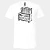 3005 - BELLA +CANVAS Unisex Jersey Short-Sleeve V-Neck T-Shirt Thumbnail