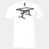 3005 - BELLA +CANVAS Unisex Jersey Short-Sleeve V-Neck T-Shirt Thumbnail