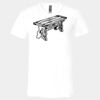 3005 - BELLA +CANVAS Unisex Jersey Short-Sleeve V-Neck T-Shirt Thumbnail