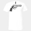 3005 - BELLA +CANVAS Unisex Jersey Short-Sleeve V-Neck T-Shirt Thumbnail