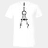 3005 - BELLA +CANVAS Unisex Jersey Short-Sleeve V-Neck T-Shirt Thumbnail
