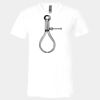 3005 - BELLA +CANVAS Unisex Jersey Short-Sleeve V-Neck T-Shirt Thumbnail