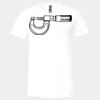 3005 - BELLA +CANVAS Unisex Jersey Short-Sleeve V-Neck T-Shirt Thumbnail