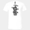 3005 - BELLA +CANVAS Unisex Jersey Short-Sleeve V-Neck T-Shirt Thumbnail