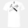 3005 - BELLA +CANVAS Unisex Jersey Short-Sleeve V-Neck T-Shirt Thumbnail