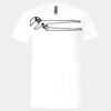 3005 - BELLA +CANVAS Unisex Jersey Short-Sleeve V-Neck T-Shirt Thumbnail