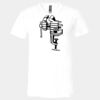 3005 - BELLA +CANVAS Unisex Jersey Short-Sleeve V-Neck T-Shirt Thumbnail