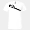 3005 - BELLA +CANVAS Unisex Jersey Short-Sleeve V-Neck T-Shirt Thumbnail
