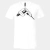 3005 - BELLA +CANVAS Unisex Jersey Short-Sleeve V-Neck T-Shirt Thumbnail