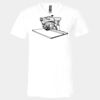 3005 - BELLA +CANVAS Unisex Jersey Short-Sleeve V-Neck T-Shirt Thumbnail
