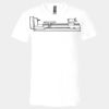 3005 - BELLA +CANVAS Unisex Jersey Short-Sleeve V-Neck T-Shirt Thumbnail