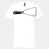 3005 - BELLA +CANVAS Unisex Jersey Short-Sleeve V-Neck T-Shirt Thumbnail
