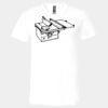 3005 - BELLA +CANVAS Unisex Jersey Short-Sleeve V-Neck T-Shirt Thumbnail