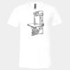 3005 - BELLA +CANVAS Unisex Jersey Short-Sleeve V-Neck T-Shirt Thumbnail