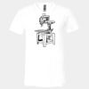 3005 - BELLA +CANVAS Unisex Jersey Short-Sleeve V-Neck T-Shirt Thumbnail