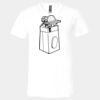 3005 - BELLA +CANVAS Unisex Jersey Short-Sleeve V-Neck T-Shirt Thumbnail
