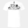 3005 - BELLA +CANVAS Unisex Jersey Short-Sleeve V-Neck T-Shirt Thumbnail