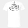 3005 - BELLA +CANVAS Unisex Jersey Short-Sleeve V-Neck T-Shirt Thumbnail
