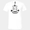 3005 - BELLA +CANVAS Unisex Jersey Short-Sleeve V-Neck T-Shirt Thumbnail