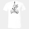 3005 - BELLA +CANVAS Unisex Jersey Short-Sleeve V-Neck T-Shirt Thumbnail