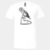 3005 - BELLA +CANVAS Unisex Jersey Short-Sleeve V-Neck T-Shirt Thumbnail