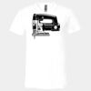 3005 - BELLA +CANVAS Unisex Jersey Short-Sleeve V-Neck T-Shirt Thumbnail