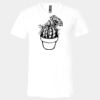 3005 - BELLA +CANVAS Unisex Jersey Short-Sleeve V-Neck T-Shirt Thumbnail