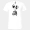 3005 - BELLA +CANVAS Unisex Jersey Short-Sleeve V-Neck T-Shirt Thumbnail