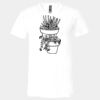 3005 - BELLA +CANVAS Unisex Jersey Short-Sleeve V-Neck T-Shirt Thumbnail