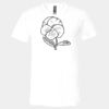3005 - BELLA +CANVAS Unisex Jersey Short-Sleeve V-Neck T-Shirt Thumbnail