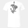 3005 - BELLA +CANVAS Unisex Jersey Short-Sleeve V-Neck T-Shirt Thumbnail