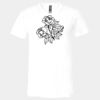 3005 - BELLA +CANVAS Unisex Jersey Short-Sleeve V-Neck T-Shirt Thumbnail
